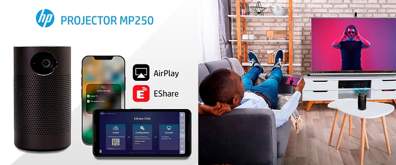 Проектор HP MP250 артикул 261246Si-1 фото 6
