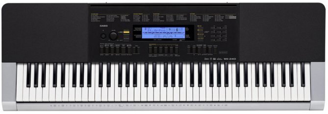 Синтезатор Casio WK-240 артикул 136196Si-1