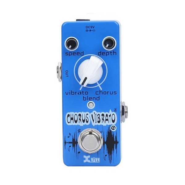 Напольная педаль Xvive V8 Chorus Vibrato артикул 198069Si-1
