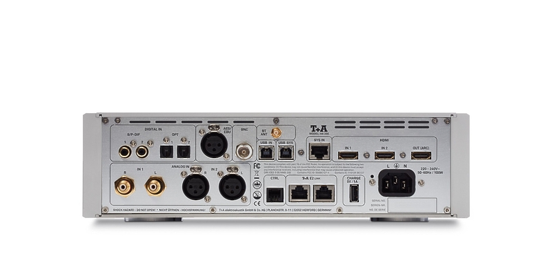 Усилитель для наушников T+A HA 200 + HDMI Module Alu silver anodized артикул 283038Si-1 фото 3