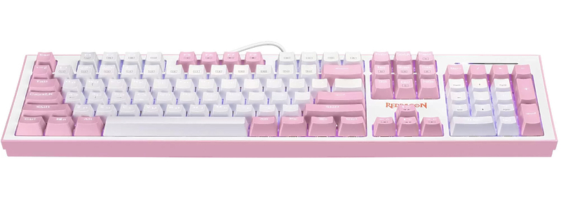 Клавиатура игровая Redragon HADES White Pink артикул 336406Si-1