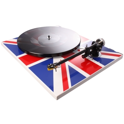 Проигрыватель винила Rega RP1 Union Jack (с картриджем Ortofon OM5e) артикул 101488Si-1