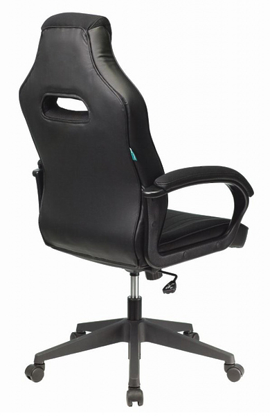 Кресло Zombie VIKING 3 AERO BLACK (Game chair VIKING 3 AERO Edition black textile/eco.leather cross plastic) артикул 263266Si-1 фото 5