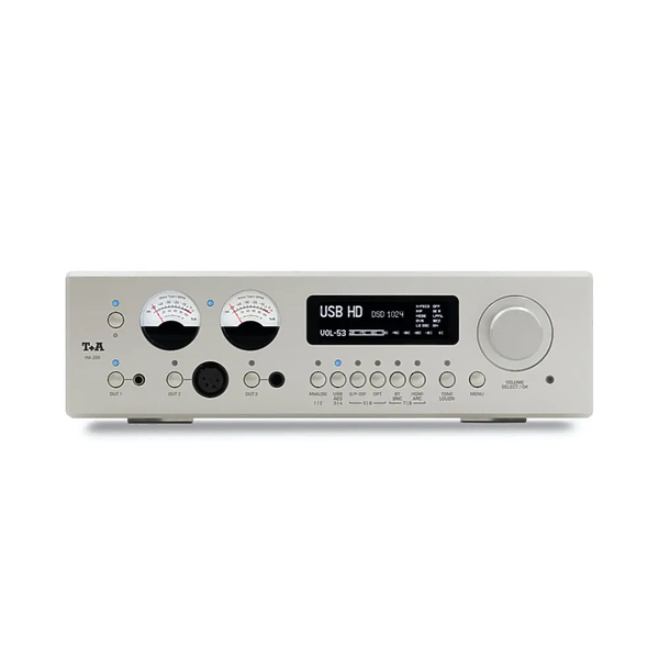 Усилитель для наушников T+A HA 200 Alu silver anodized артикул 283040Si-1