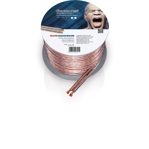 Акустический кабель Oehlbach Speaker Wire SP-40 clear 20 m (302) артикул 174264Si-1