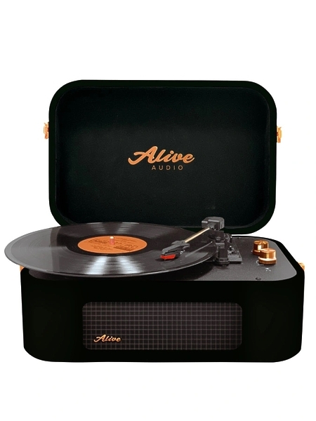 Проигрыватель винила Alive Audio STORIES Glam Noir артикул 235158Si-1