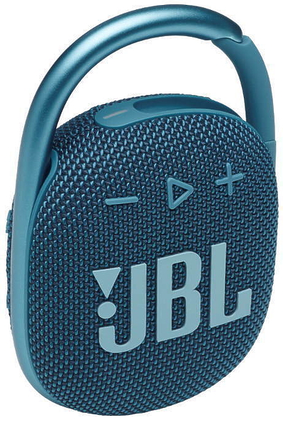 Портативная колонка JBL Clip 4 Blue (JBLCLIP4BLU) артикул 247523Si-1 в интернет-магазине «HiFiRussia»
