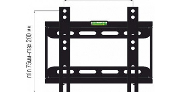 Кронштейн для телевизора MD 3122 Slim артикул 105590Si-1 фото 3