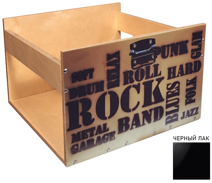 Стойка для хранения виниловых пластинок VOXmodule Vinyl Stand 03 black lacquer артикул 239588Si-1