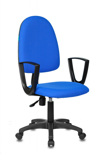 Кресло Бюрократ CH-1300N/3C06 (Office chair CH-1300N blue Престиж+ 3C06 cross plastic) артикул 263194Si-1