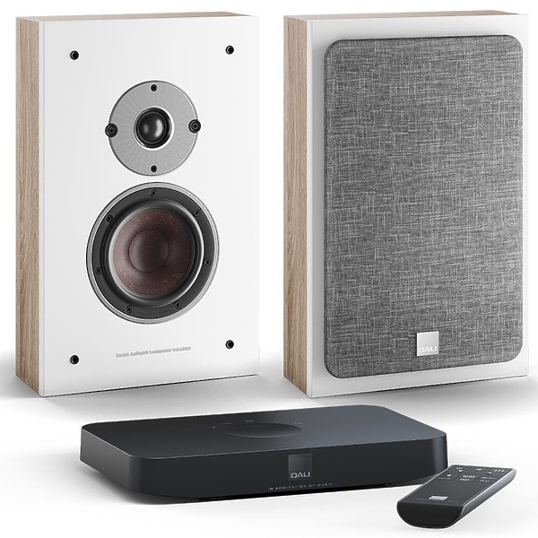Комплект Dali Oberon OnWall C Light Oak + Sound Hub Compact артикул 229917Si-1