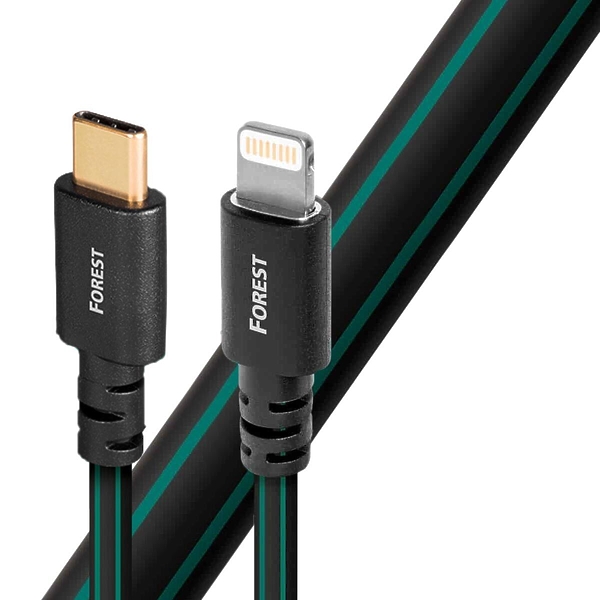 Кабель AudioQuest Forest Lightning - USB-C, 1.5 м артикул 219894Si-1