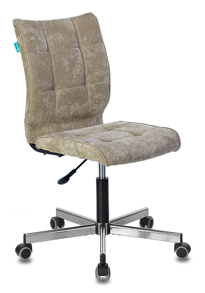 Кресло Бюрократ CH-330M/LT-21 (Office chair CH-330M sandy Light-21 cross metal хром) артикул 263202Si-1