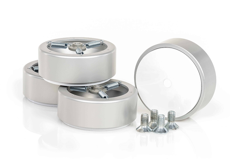 Антирезонансное устройство Solid Tech HYISS150 Hybrid Isolators silver артикул 218574Si-1