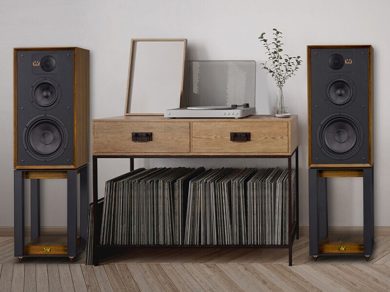 Полочная акустика Wharfedale 85th Anniversary Linton with stands Antique Walnut артикул 200273Si-1 фото 8