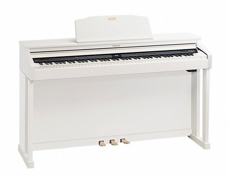 Клавишный инструмент Roland HP504-WH + KSC-66-WH артикул 136375Si-1