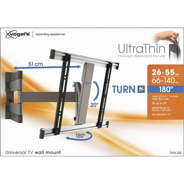 Кронштейн для телевизора Vogels THIN 245 артикул 158281Si-1 фото 5