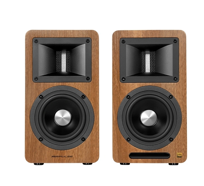 Полочная акустика AirPulse A80 walnut артикул 285104Si-1 фото 3