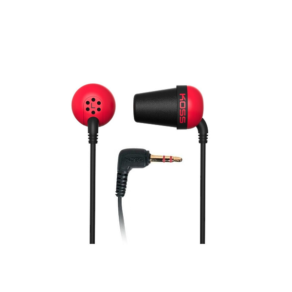 Наушники KOSS The Plug Red артикул 190586Si-1