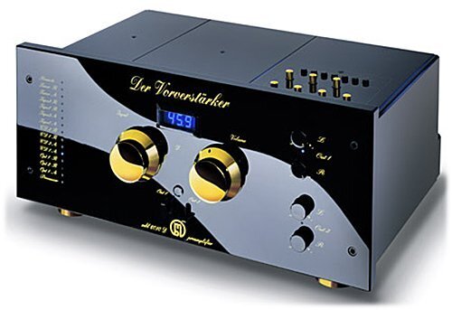Стерео предусилитель MBL 6010D black/gold артикул 134428Si-1