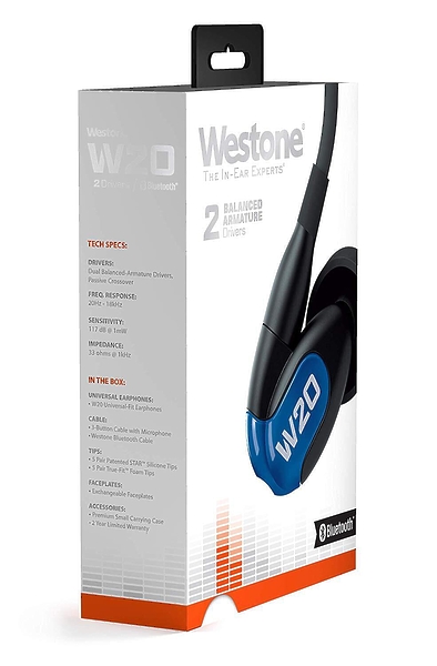 Наушники Westone W20 + Bluetooth cable артикул 191973Si-1 фото 6