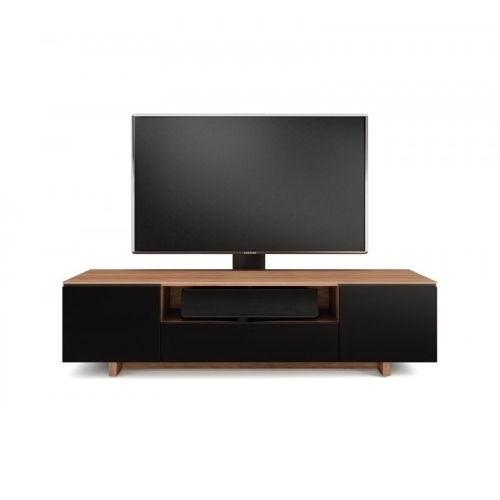 Подставка под ТВ и HI-FI BDI Nora Slim 8239-S walnut артикул 100211Si-1
