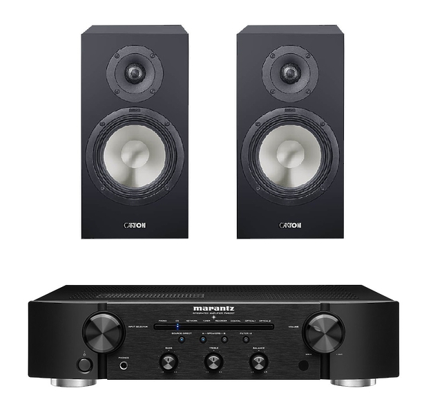 Стереокомплект Marantz PM6007 + Canton GLE 30 Black артикул 257672Si-1