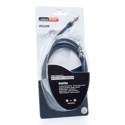 Кабель межблочный цифровой Eagle Cable DELUXE Digital 0.75m #10030007 артикул 259139Si-1 фото 4
