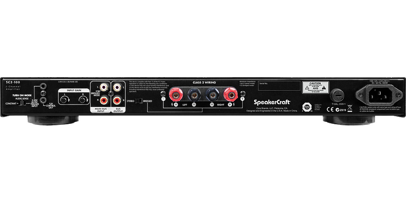 Усилитель мощности SpeakerCraft SC2-100 артикул 159251Si-1 фото 3