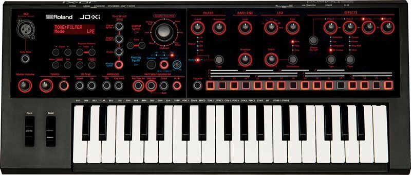 Клавишный инструмент Roland JD-Xi артикул 140794Si-1