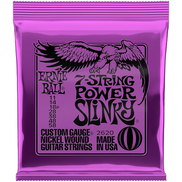 Струны для электрогитары Ernie Ball 2620 Nickel Wound Power Slinky артикул 291351Si-1