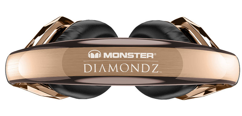 Наушники Monster DiamondZ On-Ear Rose Gold (137015-00) артикул 163192Si-1 фото 3