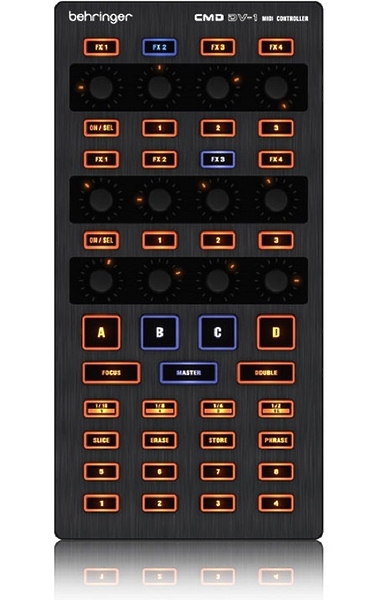 DJ-контроллер Behringer CMD DV-1 артикул 146065Si-1
