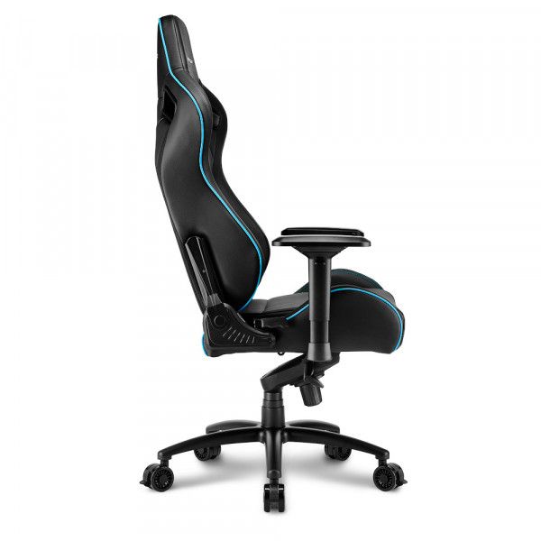 Кресло игровое Sharkoon SKILLER SGS4 BK/BU артикул 269929Si-1 фото 4