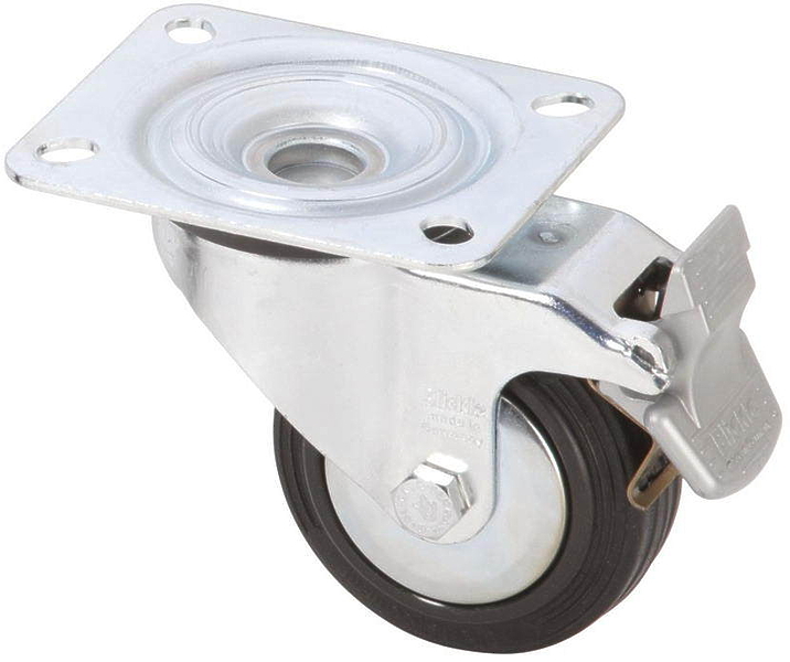 Колесо с тормозом Adam Hall 370091 артикул 247777Si-1