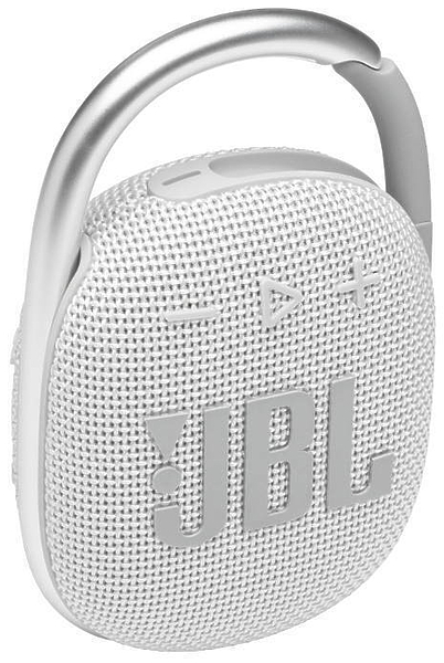 Портативная колонка JBL Clip 4 White (JBLCLIP4WHT) артикул 247531Si-1 в интернет-магазине «HiFiRussia»