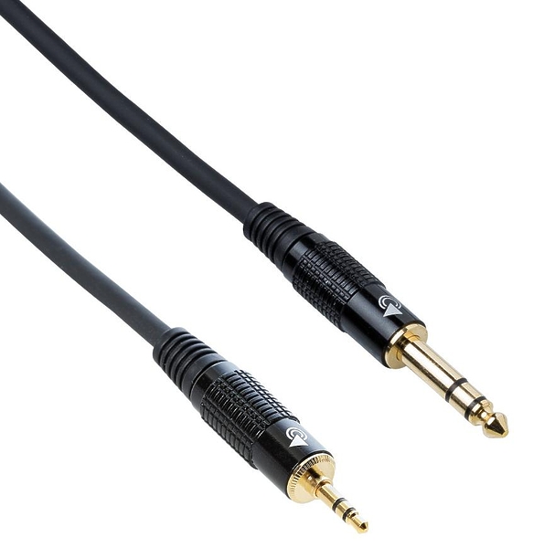 Кабель miniJack-Jack Bespeco EASMS300 3 m артикул 257122Si-1