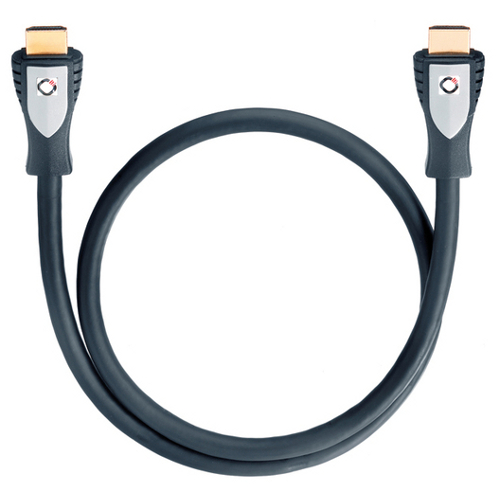 Кабель межблочный видео Oehlbach 82400 HDMI-HDMI 0.75m артикул 107107FV-1