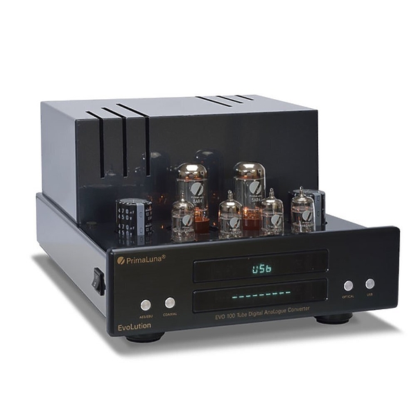 Ламповый ЦАП PrimaLuna Evolution 100 Tube DAC black артикул 192088Si-1 фото 5