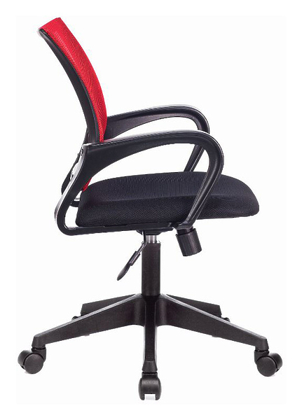 Кресло Бюрократ CH-695N/R/TW-11 (Office chair CH-695N red TW-35N seatblack TW-11 mesh/fabric cross plastic) артикул 263285Si-1 фото 4