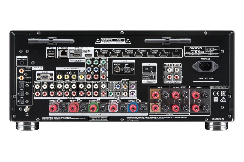 AV ресивер Onkyo TX-RZ800 black артикул 130182Si-1 фото 5