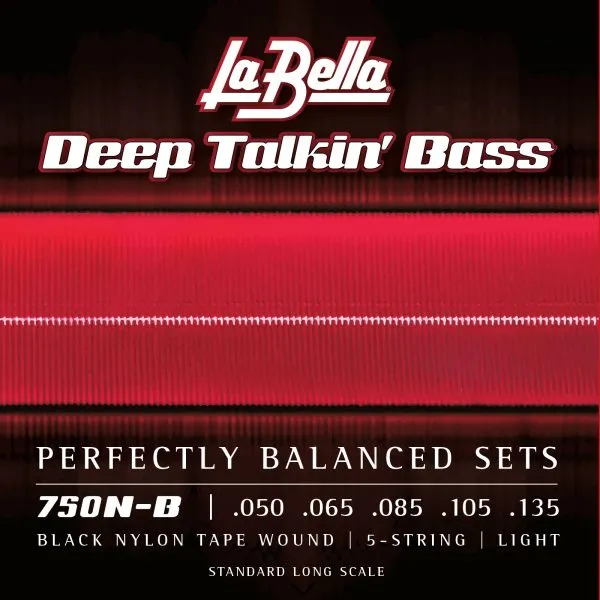 Струны для бас-гитары La Bella 750N-B артикул 332680Si-1