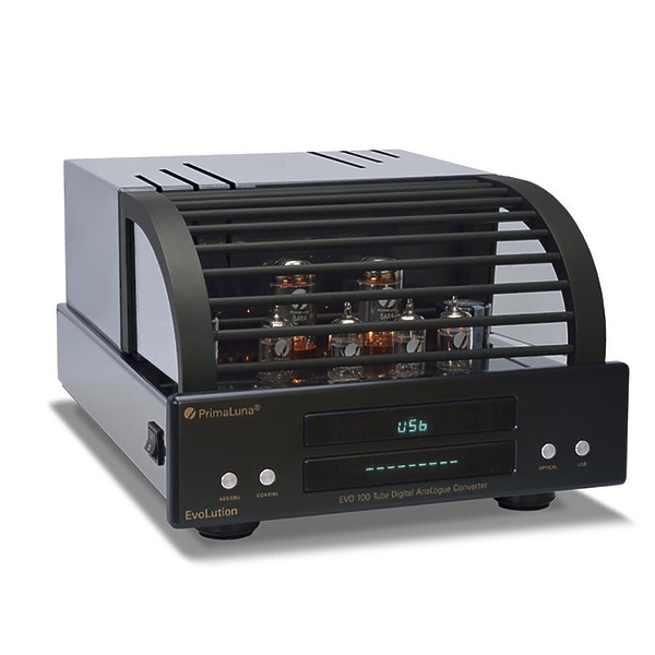 Ламповый ЦАП PrimaLuna Evolution 100 Tube DAC black артикул 192088Si-1 фото 4