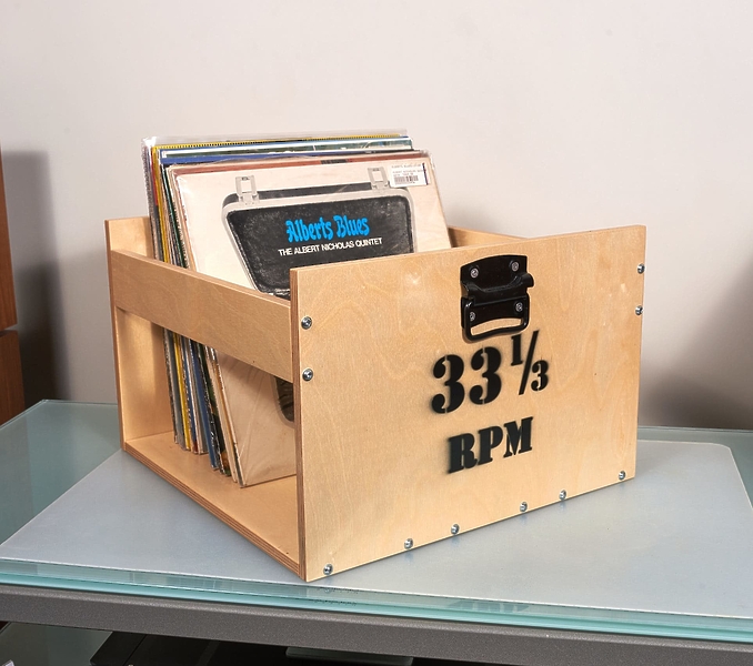 Стойка для хранения виниловых пластинок VOXmodule Vinyl Stand 03 cherry mahogany артикул 239590Si-1 фото 4