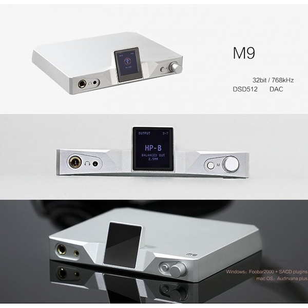 Усилитель для наушников SMSL M9 silver артикул 156162Si-1 фото 3