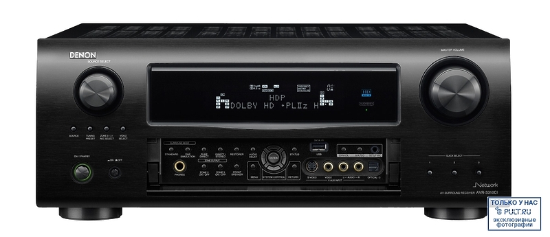 AV Ресивер Denon AVR-3310, Black артикул 388400FV-1 фото 4