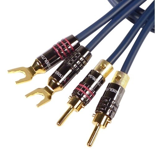 Акустический кабель Tributaries 8 Speaker 12AWG Spade Lug + Banana 4.0ft dis (8SP12-LB-040D) артикул 162388Si-1 фото 3