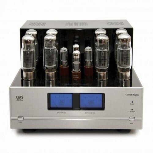 Ламповый усилитель мощности Cary Audio CAD 120S sillver артикул 107958Si-1 в интернет-магазине «HiFiRussia»