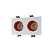 Светильник встраиваемый Denkirs DK3072-WH+RD (White Red)