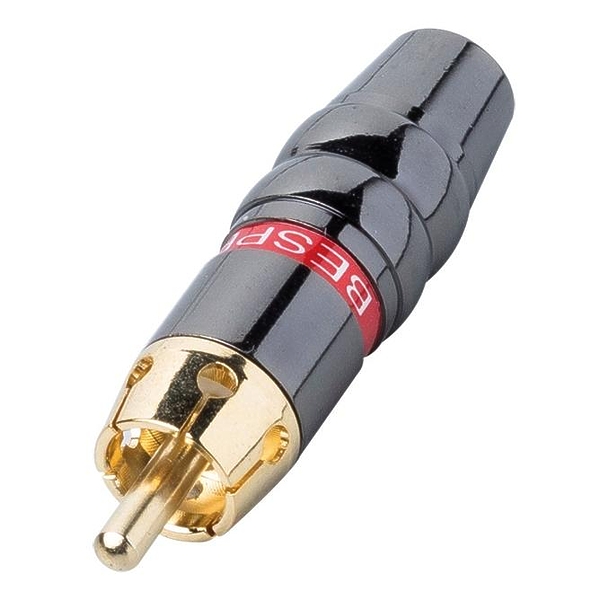 Разъем RCA Bespeco MMRCABR Black/Red артикул 257389Si-1